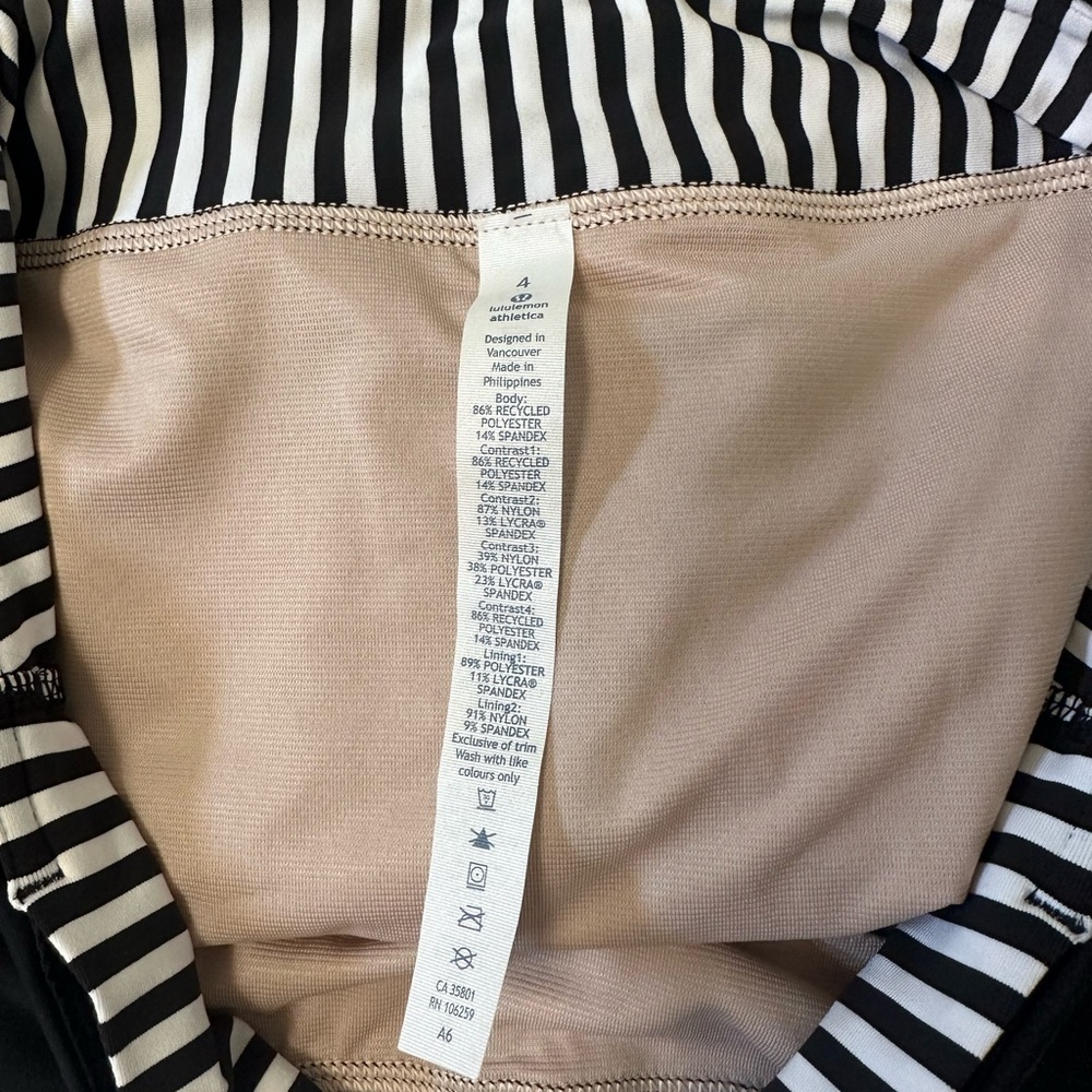 Lululemon Speed Short Rare Seawheeze Balls size 4 - Picture 6 of 7